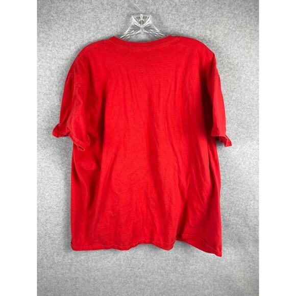 Pokemon Poke Ball T Shirt Men's Size 2XL Red 100% Cotton Anime Cartoon Tee - Picture 3 of 6